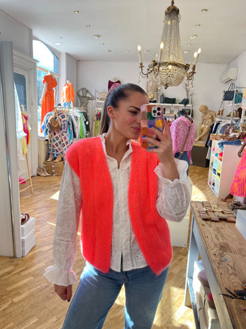 Gilet corail - CARMEN