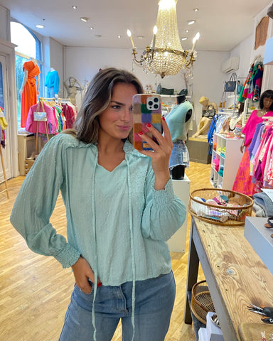Chemisier turquoise - VARKI