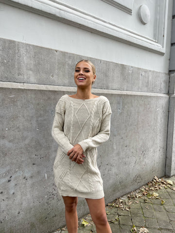 Robe pull beige - VIC