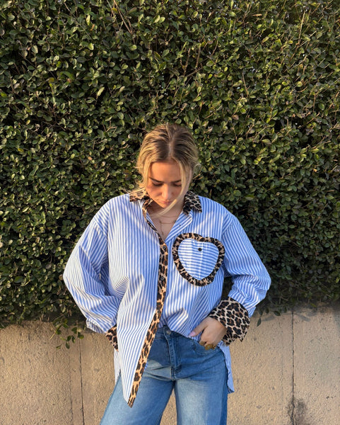 Striped Shirt - LEOPARD