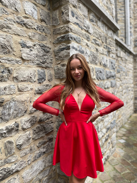 Robe rouge - DOUNIA