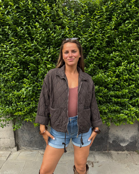 Veste chocolat - GIPSY