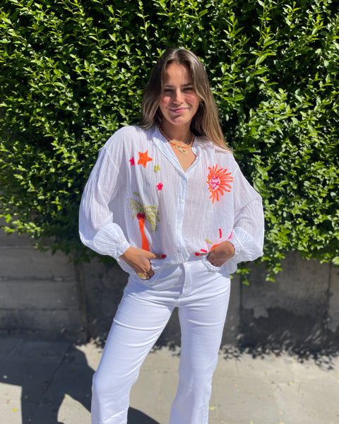 Pantalon blanc - MADRID