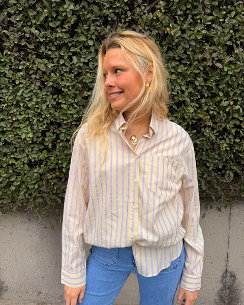 Purple/Yellow Blouse - BUNNY