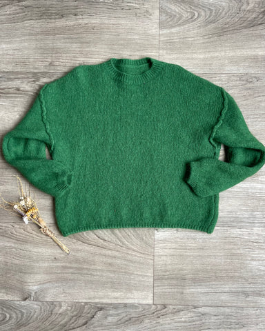 Pull vert bouteille - FLO