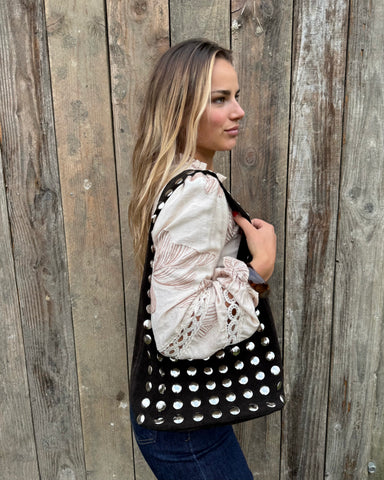 Sac daim marron - CLOUS