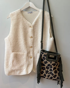 Gilet blanc - TEDDY