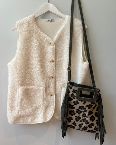 Gilet blanc - TEDDY