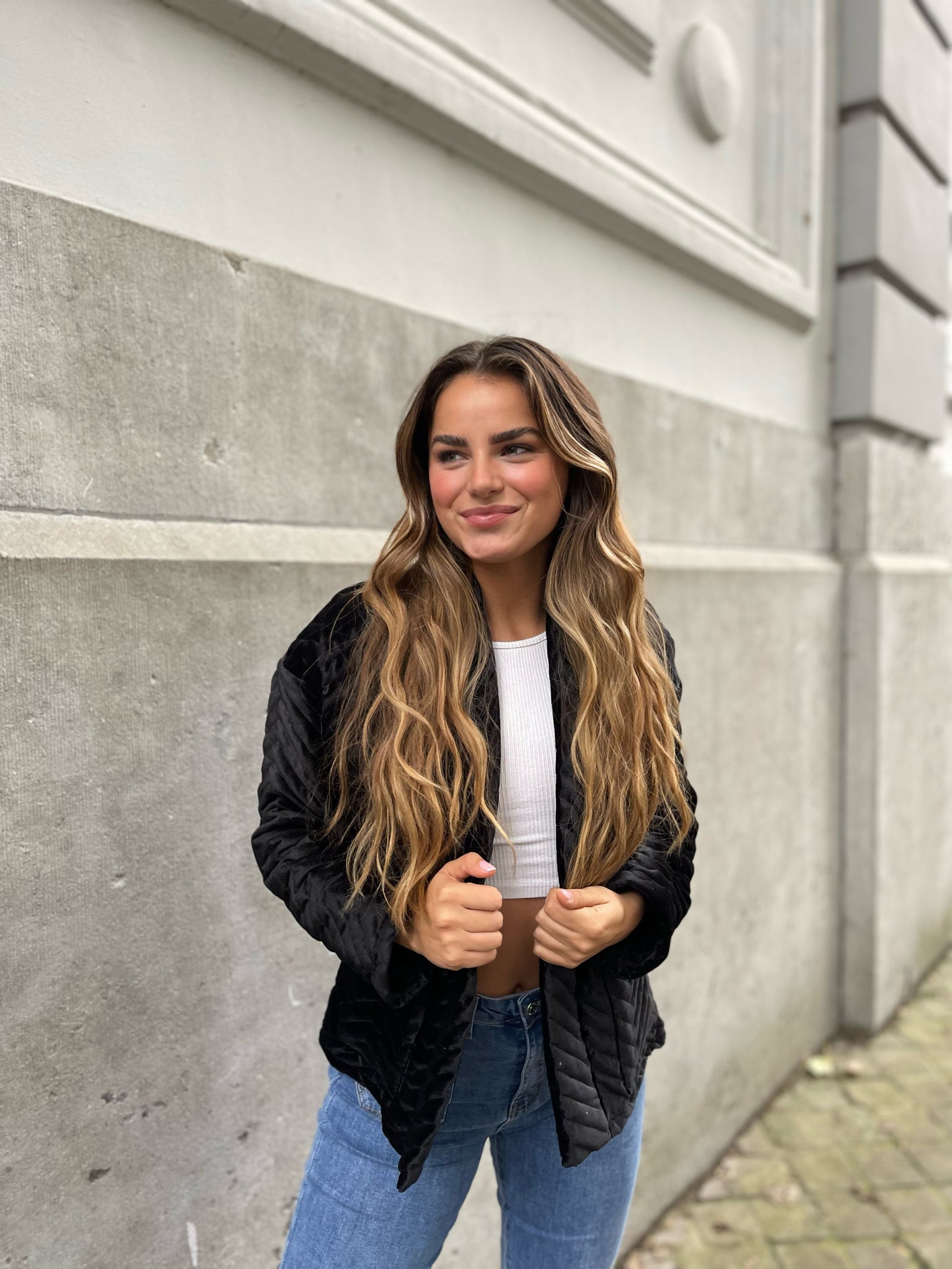 Veste noir - SERENA