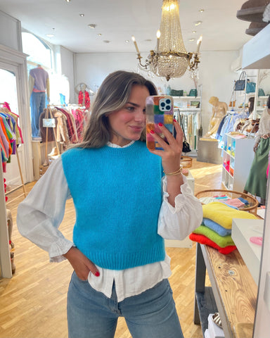 Pull bleu - DADJI