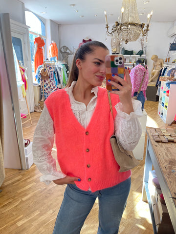 Gilet corail - MARTIKA