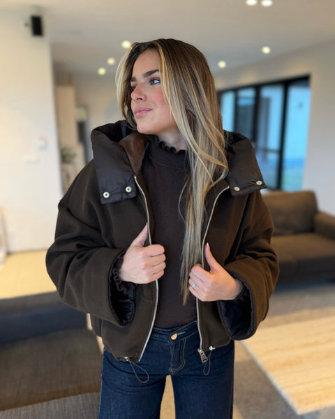 Veste chocolat - VACHI