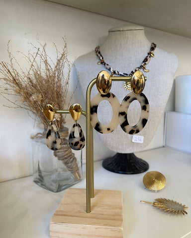 Boucles léopard - MAUDE