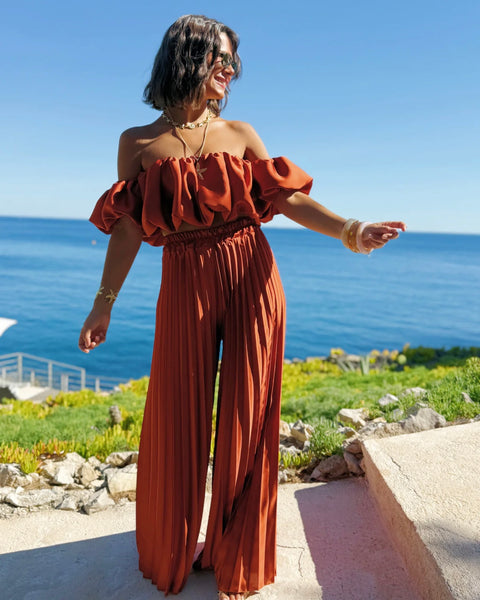 Ensemble kaisi - terracotta