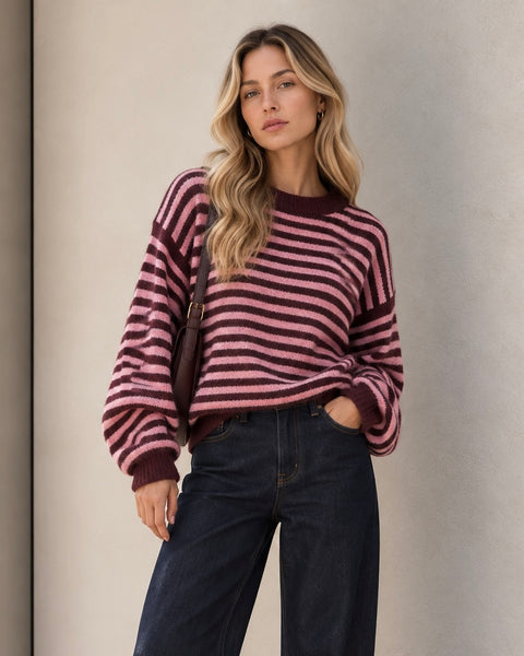 Pull bordeaux - DOLI