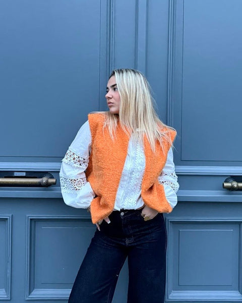 Veste orange - CASSIS