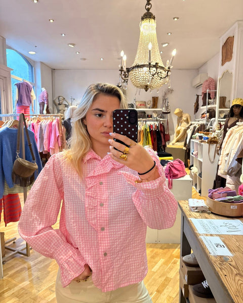 Pink blouse - SOFISIA