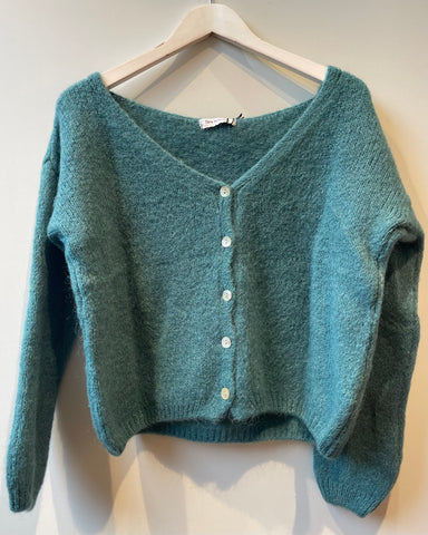 Gilet bleu - JULIE