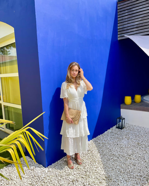Robe blanche - WAVYE