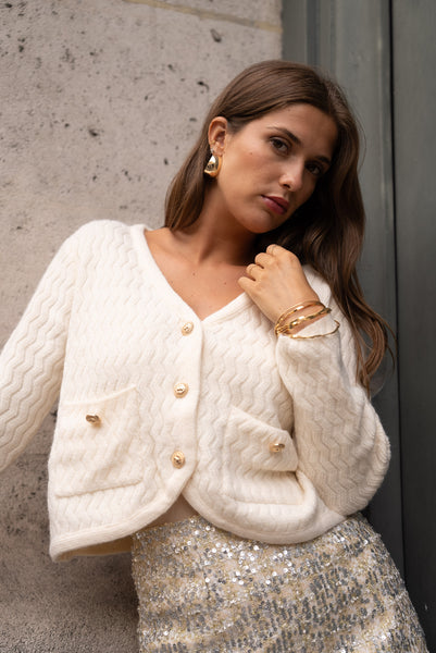 Gilet blanc - ISABELLA