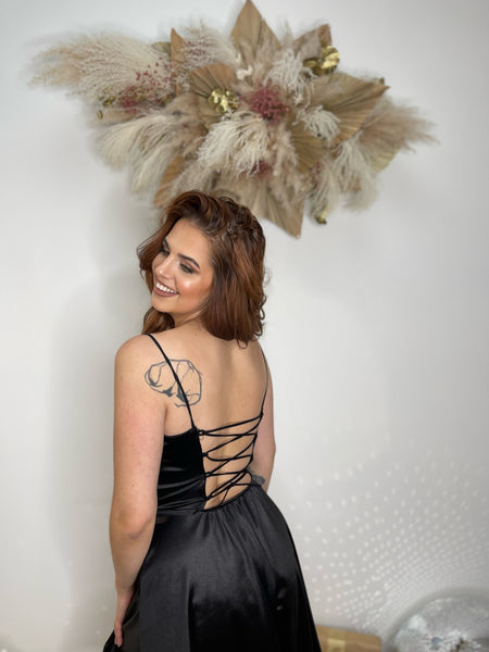Robe noire - CAPUCINE