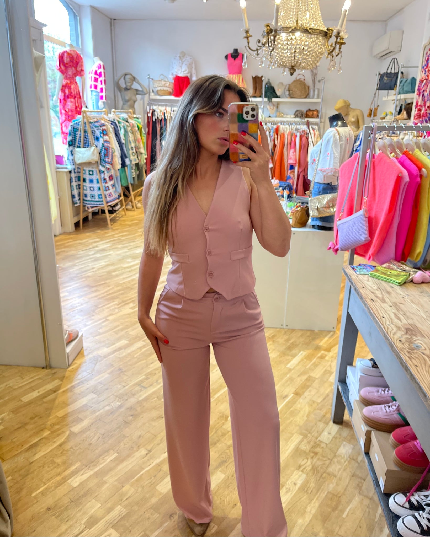 Ensemble rose - CATY
