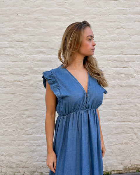 Robe bleue jeans - ESPÉRA