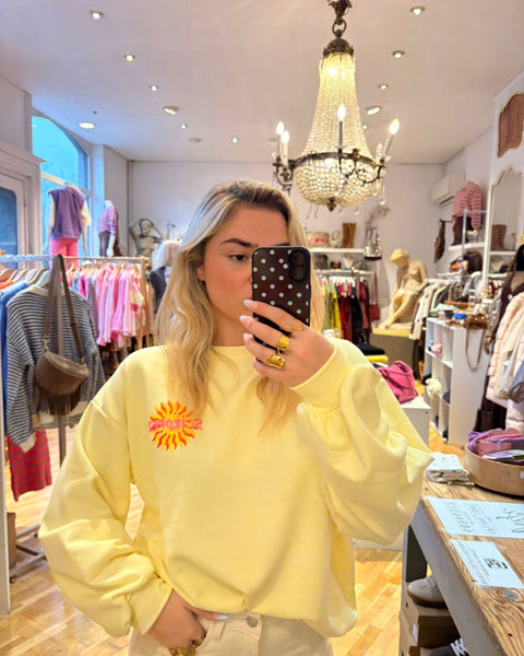 Yellow sweater - ST TROPEZ