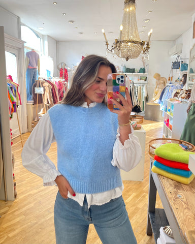 Pull bleu clair - DADJI