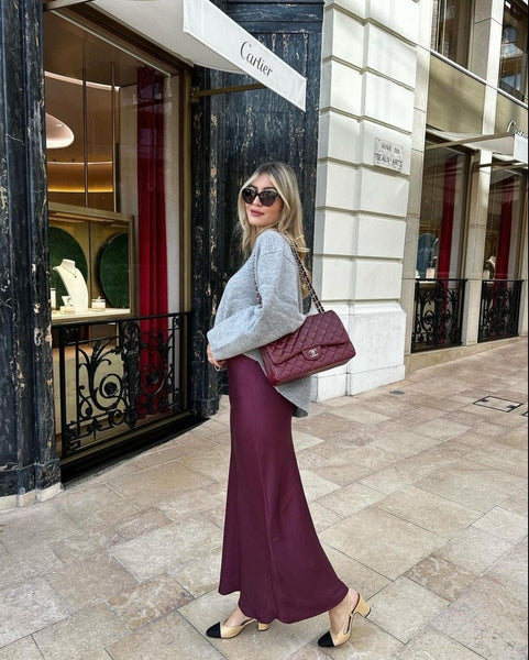 Jupe burgundy - SASIE