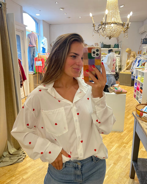 Chemise rouge - VALENTIN