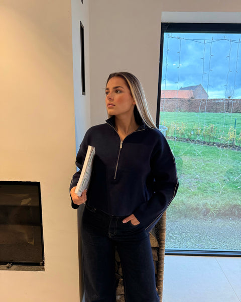 Pull bleu marine - EVA