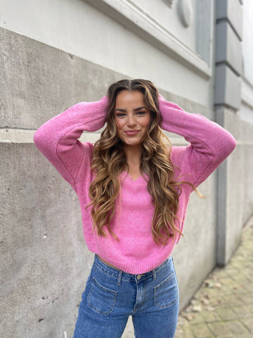 Pull rose - MATHILDE