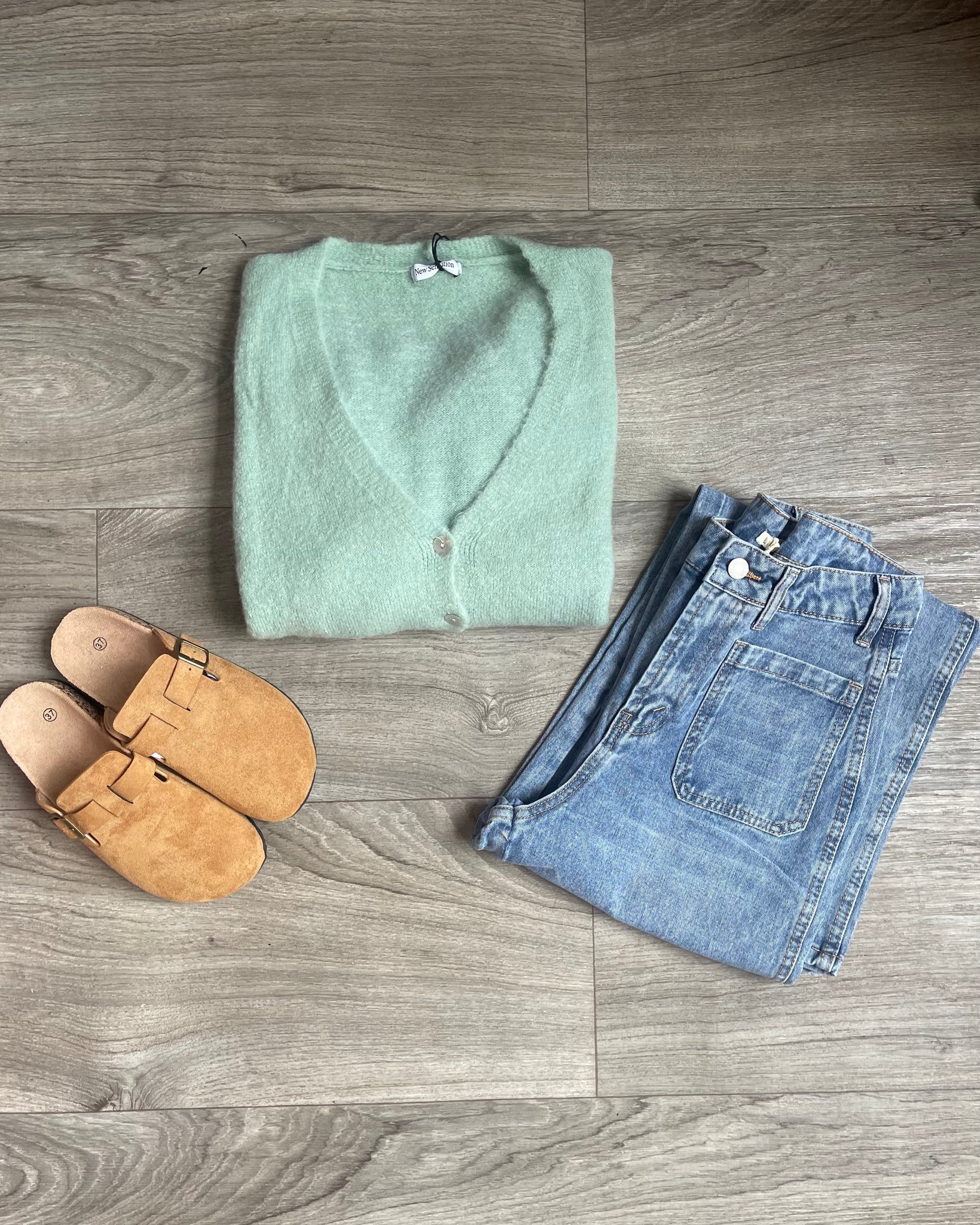 Gilet vert d’eau - ALPAGA
