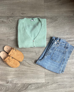 Gilet vert d’eau - ALPAGA