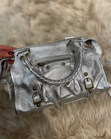Sac mini argenté - LOLITA