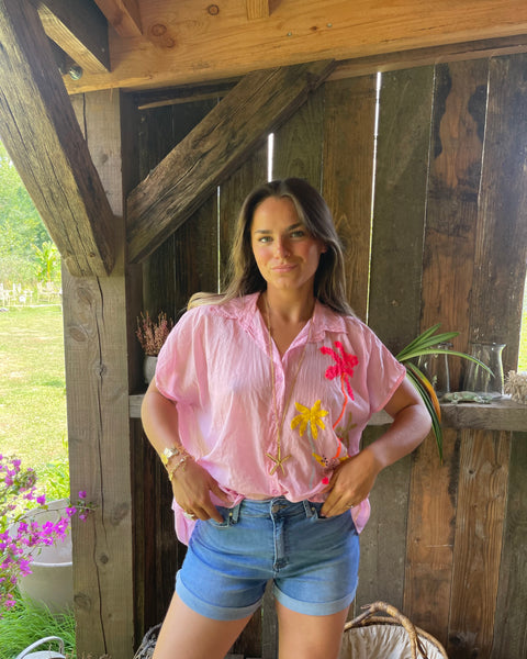 Chemisier rose - EDLMA