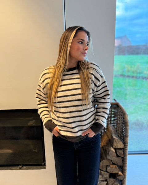 Pull chocolat - NOEUD