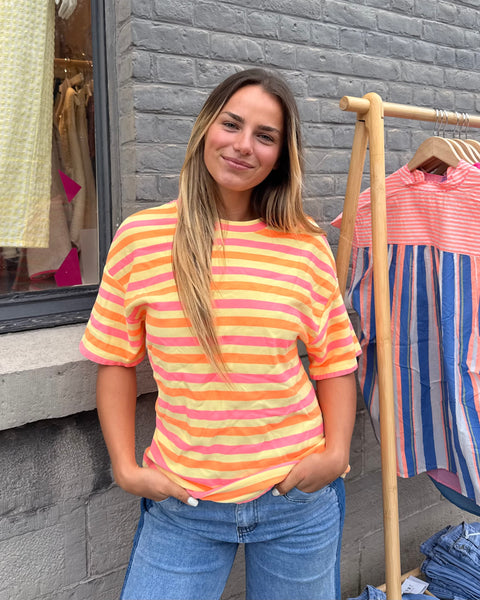 T-shirt jaune - LIGNÉ