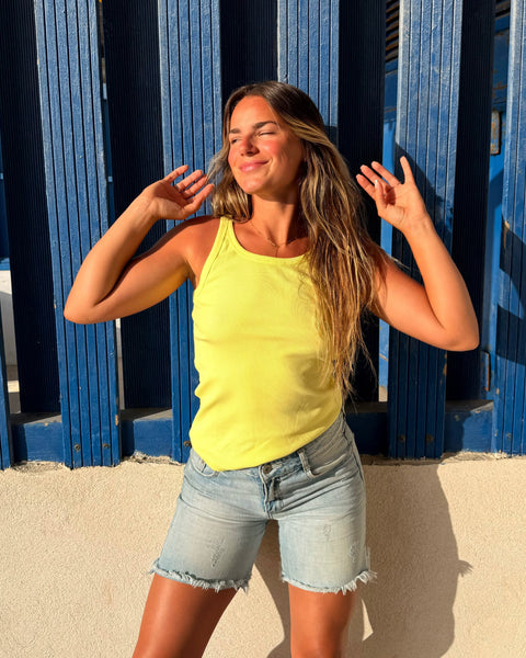 Top jaune - MARÉVA