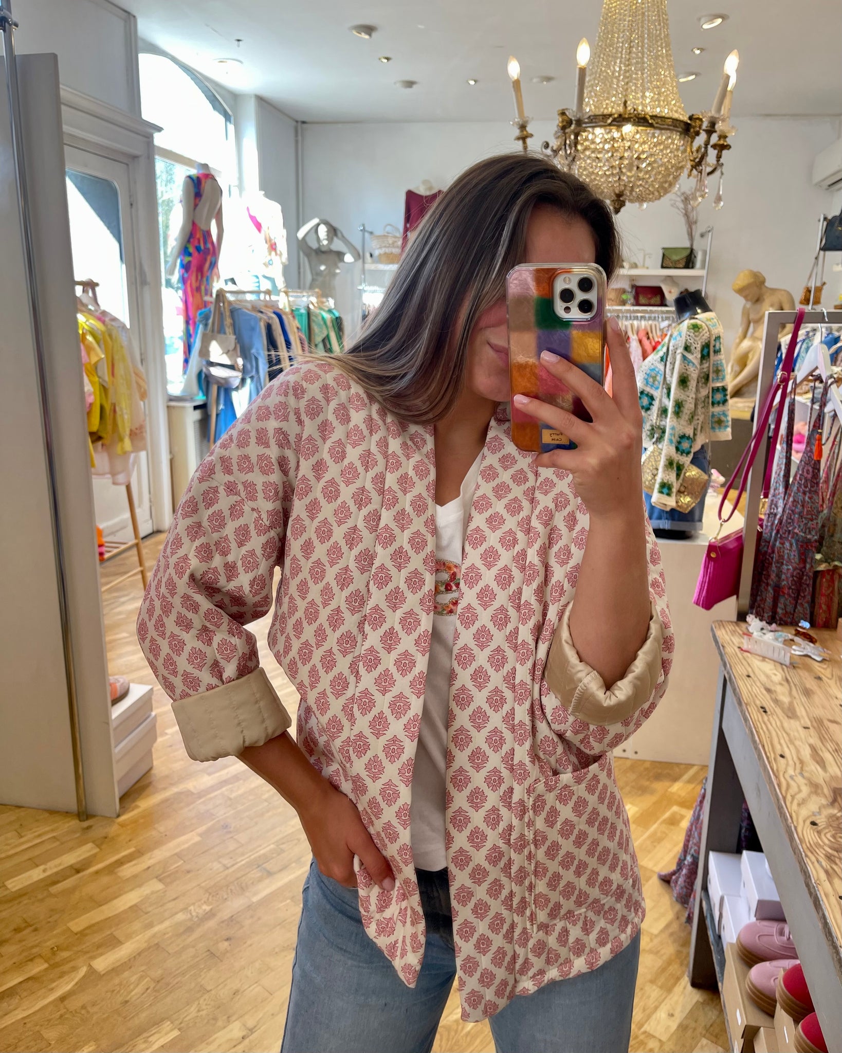 Veste rose - MATH