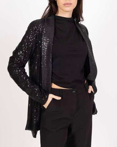 Veste noire - sequins