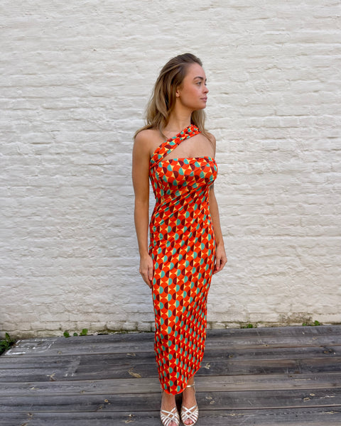 Robe orange - ARYA