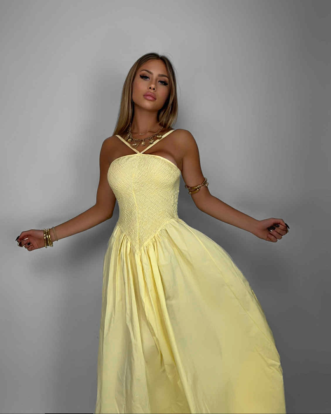Robe jaune - HANJI