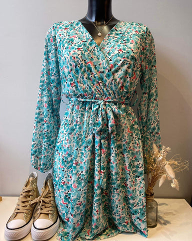 Robe turquoise - VIAA