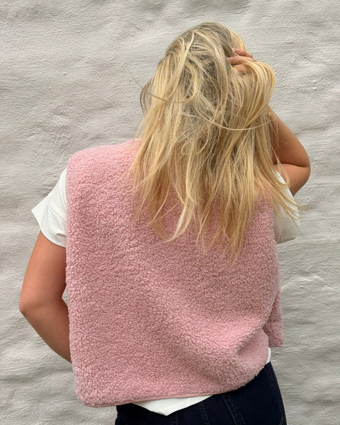 Gilet rose pale - ROSA
