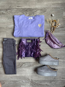 Chaussures basses grise  - STYLE UGG