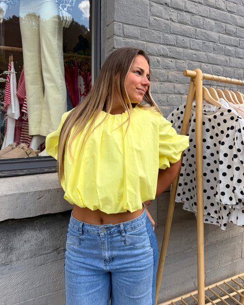 Blouse jaune - ELLA