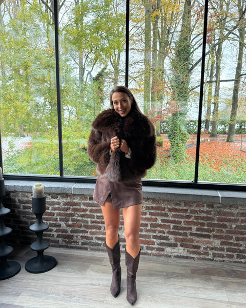 Veste chocolat - FURIUSIA