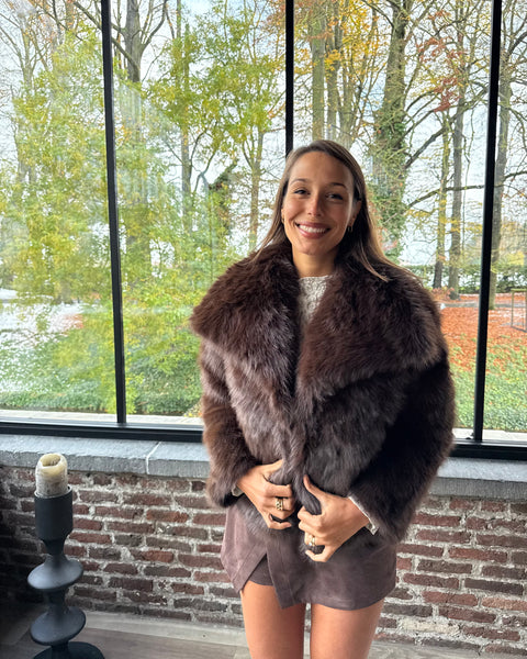 Veste chocolat - FURIUSIA